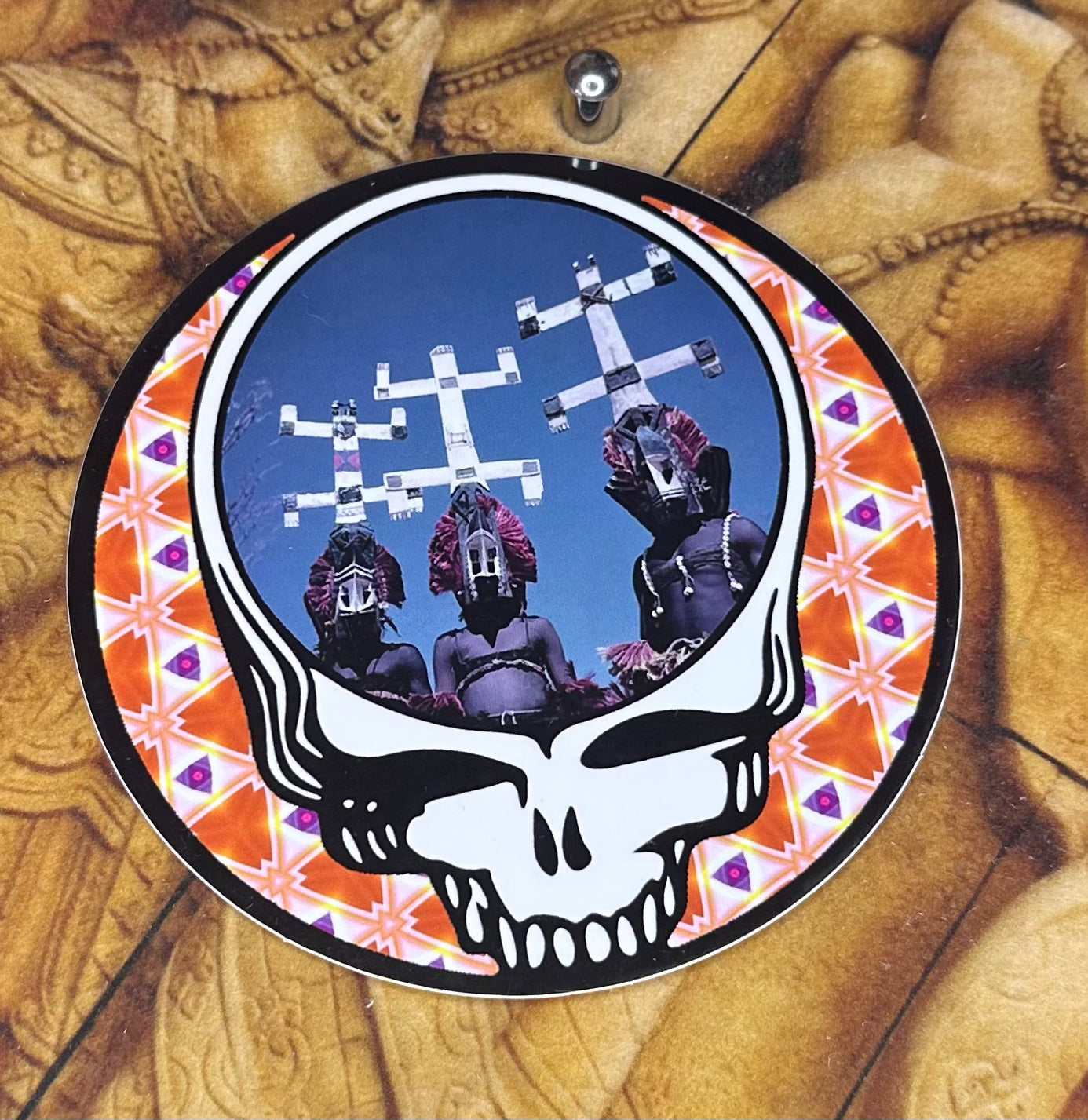 Stevie Wonder - Dogon, Steal Your Face (limited edition stickers)