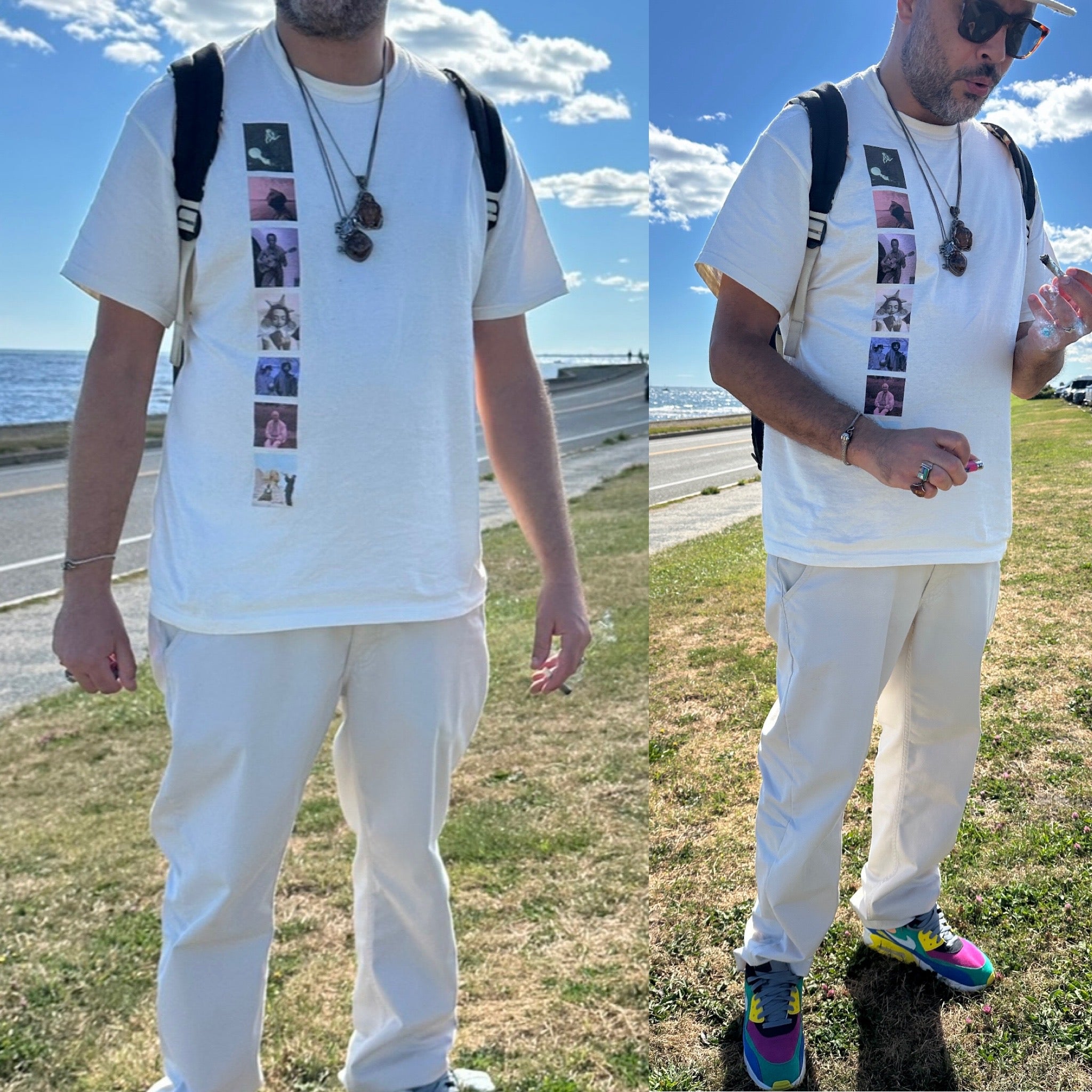 Sacred Gallery of Great Minds – Cream T-Shirt