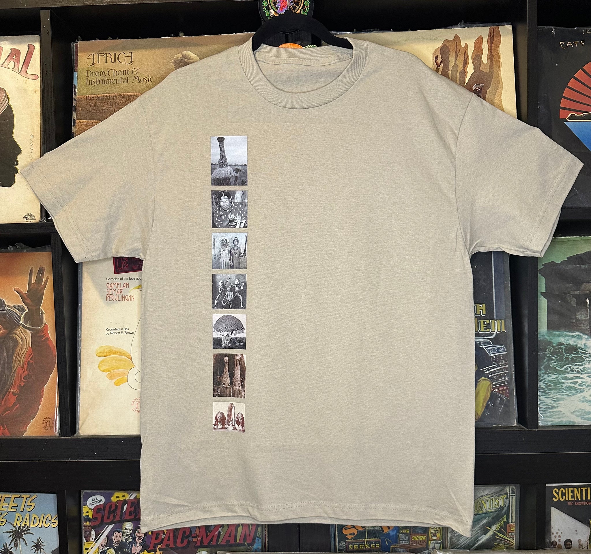 Procession of Ancestral Forms - Sand T-Shirt