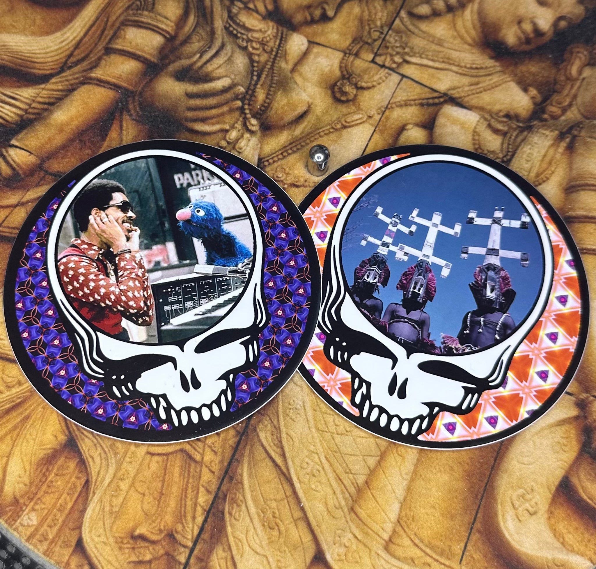Stevie Wonder - Dogon, Steal Your Face (limited edition sticker pack)