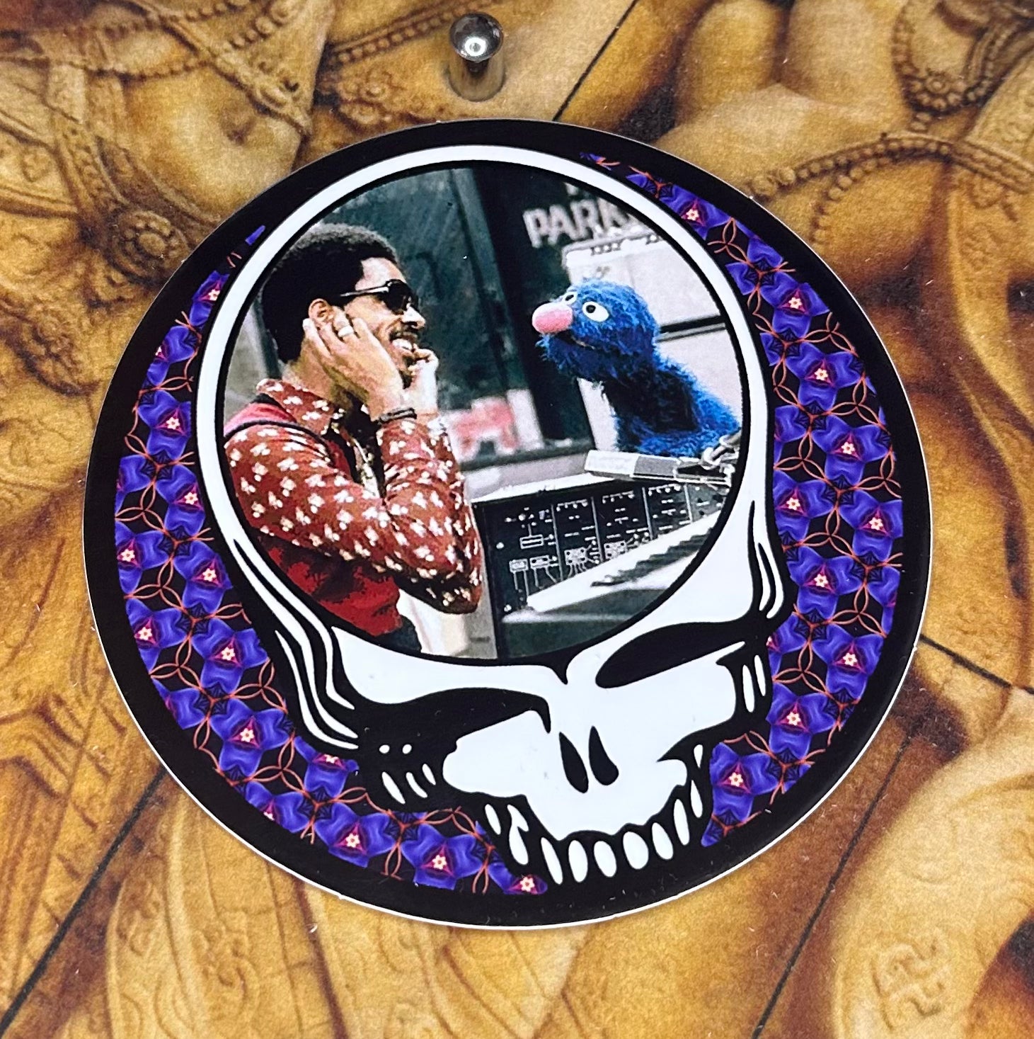 Stevie Wonder - Dogon, Steal Your Face (limited edition sticker pack)