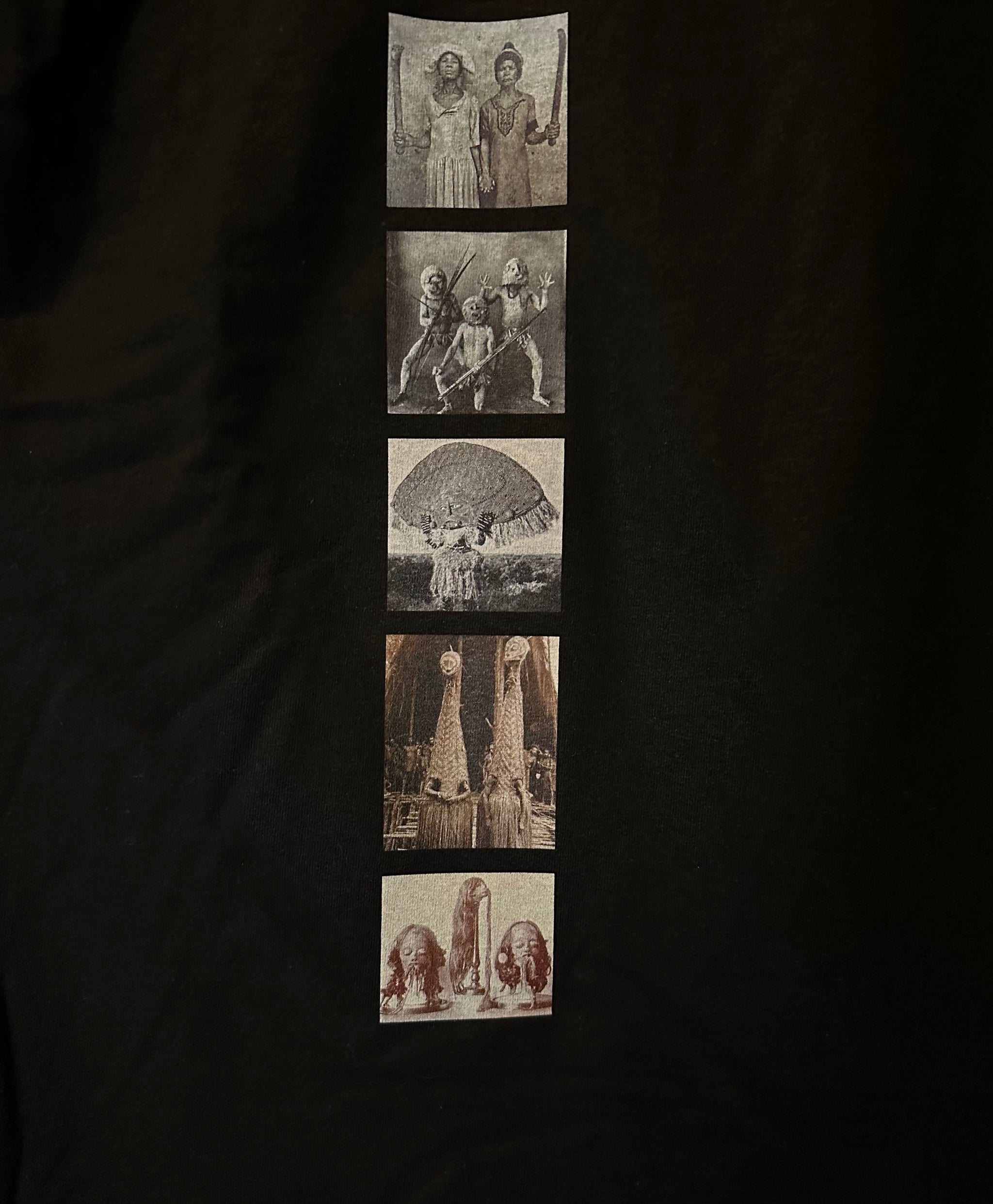 Procession of Ancestral Forms - Black T- Shirt