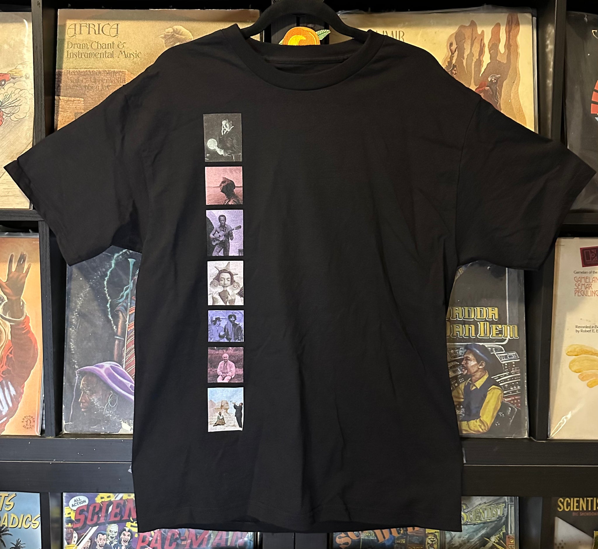 Sacred Gallery of Great Minds - Black T-Shirt