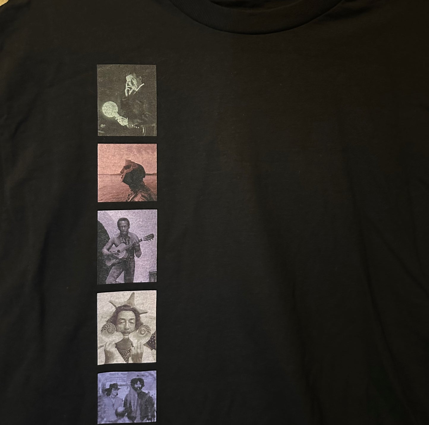 Sacred Gallery of Great Minds - Black T-Shirt
