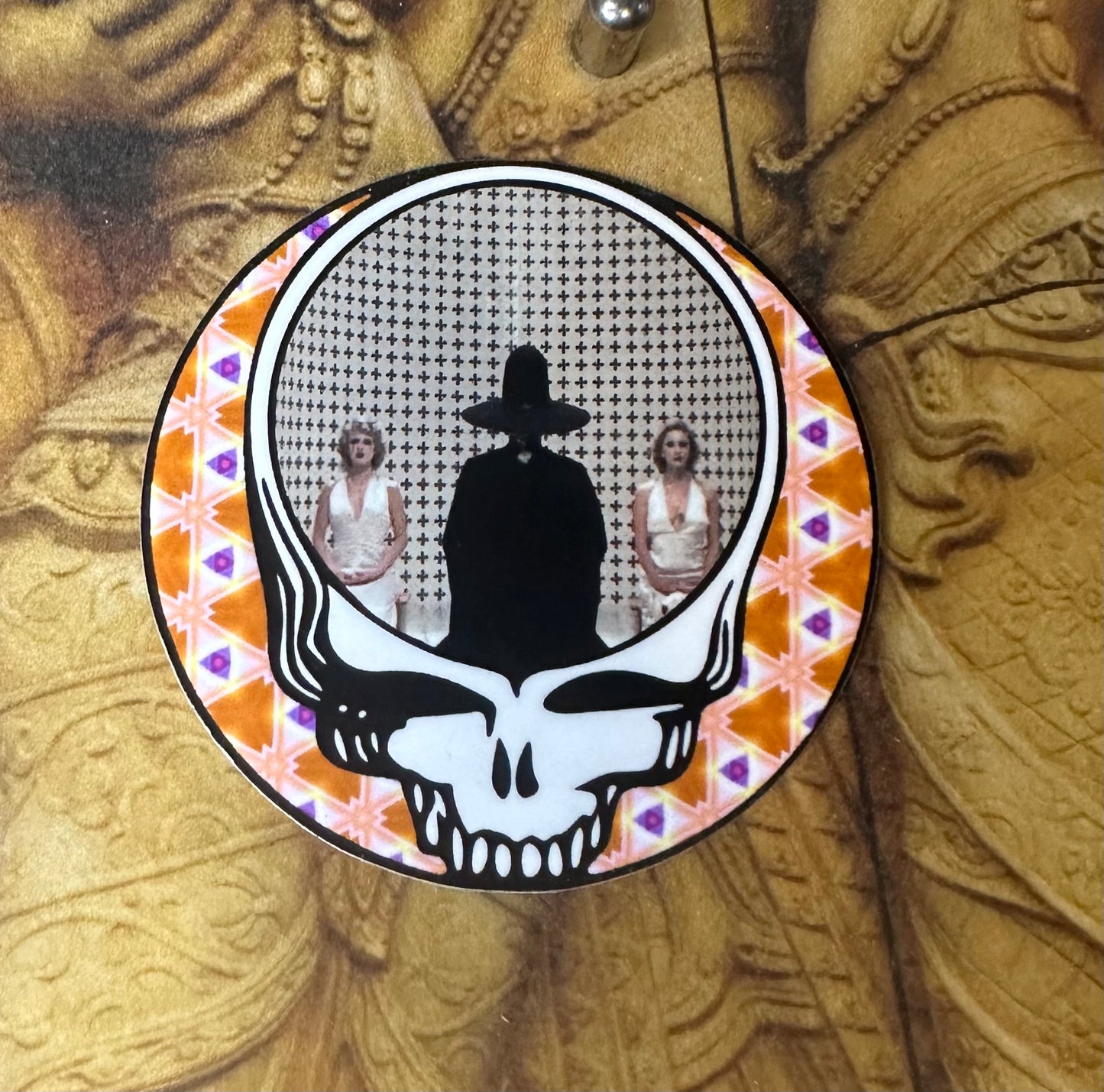 James Brown, The Holy Mountain, Bert and Ernie - Steal Your Face stickers