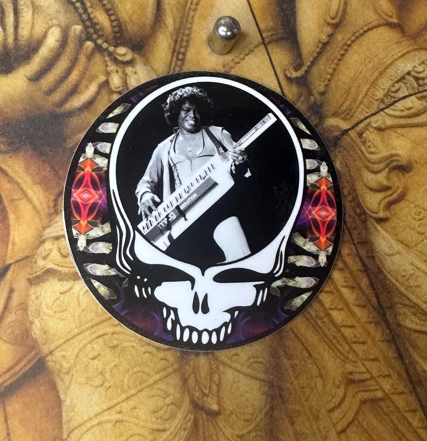 James Brown, The Holy Mountain, Bert and Ernie - Steal Your Face stickers